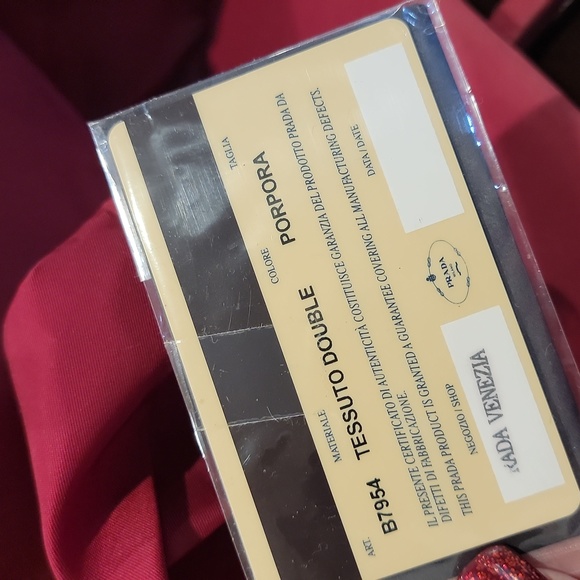 Authentic Prada Tessuto Double Porpora bag - Picture 14 of 14